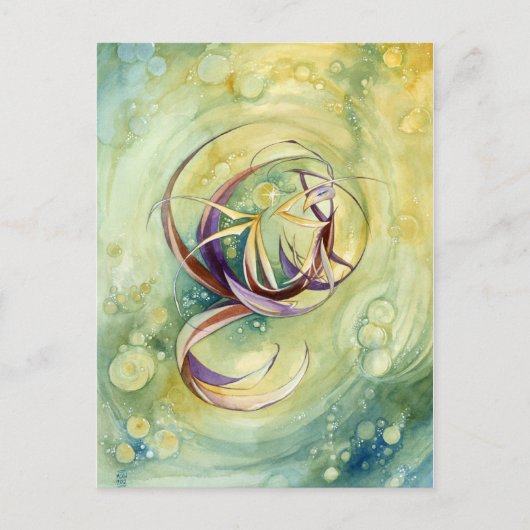 円 ポストカード (正面)