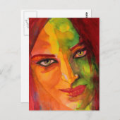 円 ポストカード (正面/裏面)