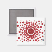 円 マグネット (正面/裏面)