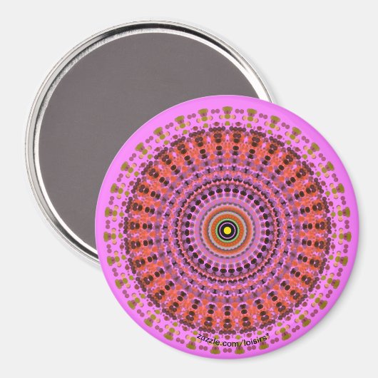 円 マグネット (正面/裏面)