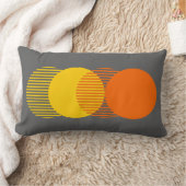 円 – ミニマル ランバークッション (ブランケット)