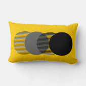 円 – ミニマル ランバークッション (裏面)