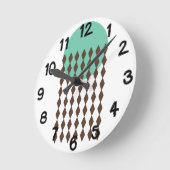 円 ラウンド壁時計 (傾斜)