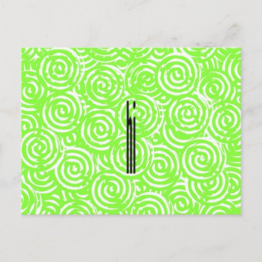 円、円、その他の円 ポストカード (正面)