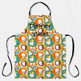 円、円 エプロン