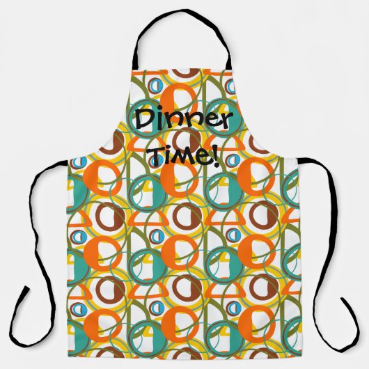 円、円 エプロン (正面)