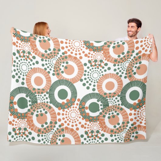 円、円 フリースブランケット (インサイチュ)