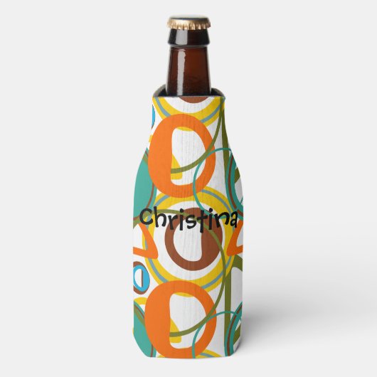 円、円 ボトルクーラー (ボトル正面)