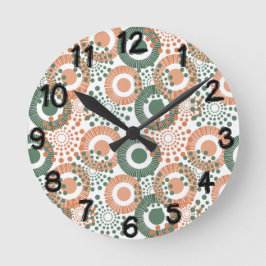 円、円 ラウンド壁時計