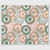 円、円 ラッピングペーパー (フラット)