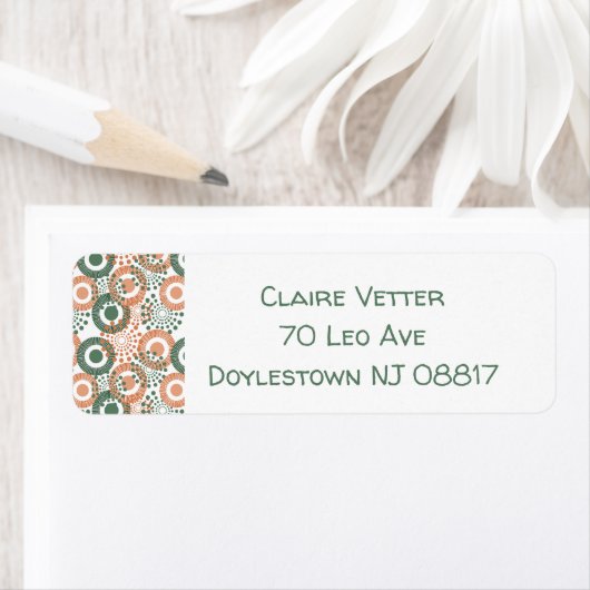 円、円 ラベル (インサイチュ)