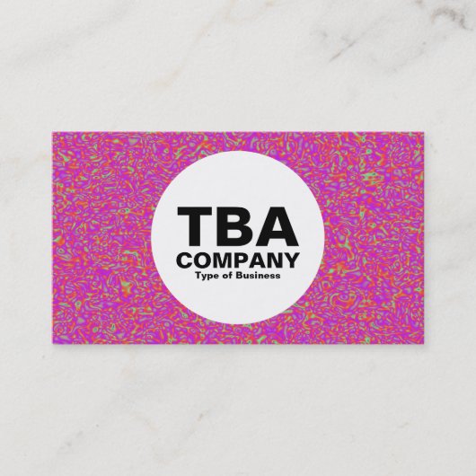 円 – 印象派 名刺 (正面)