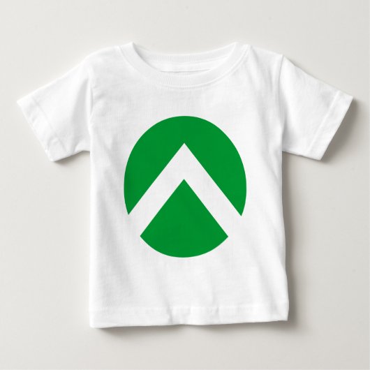 円(山形) ベビーTシャツ (正面)