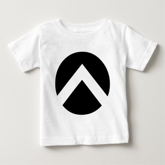 円(山形) ベビーTシャツ (正面)