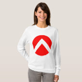 円(山形) Tシャツ (正面フル)