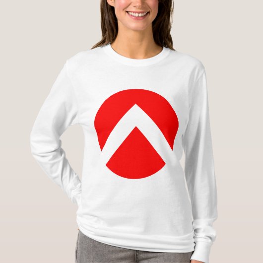 円(山形) Tシャツ (正面)