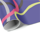 円、抽象芸術帯のシームレスなヴィンテージパターン。  ラッピングペーパー (ロールコーナー)