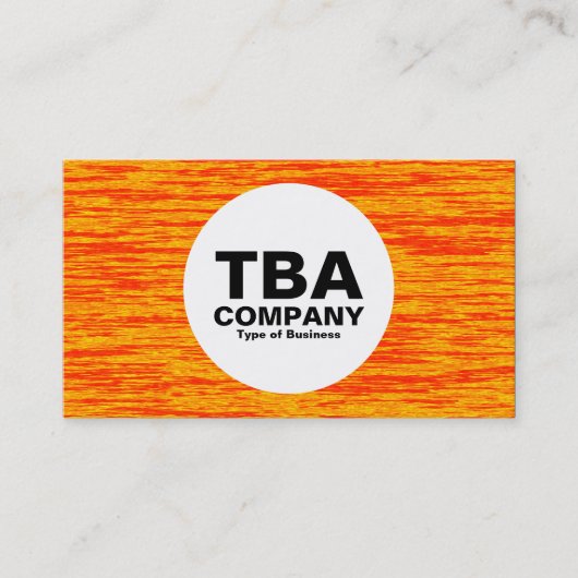 円 – 火の水 名刺 (正面)