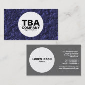 円 – 石炭 名刺 (正面/裏面)