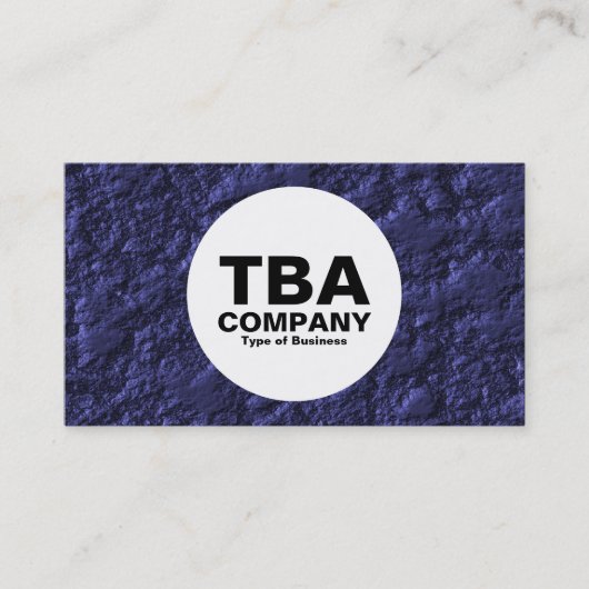 円 – 石炭 名刺 (正面)