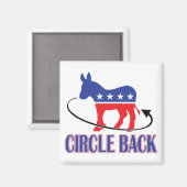 円 – 背面 マグネット (正面/裏面)