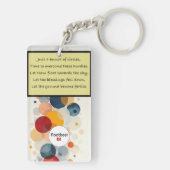 円（詩）アクリルキーチェーン キーホルダー (裏面)