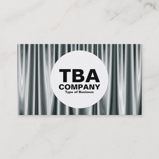 円-銀製のカーテン02 名刺 (正面)