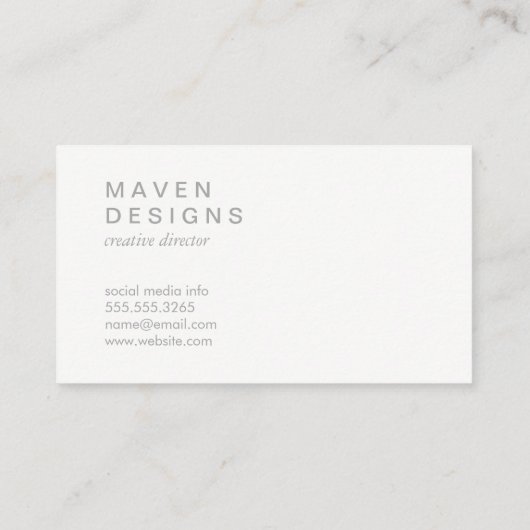 円/4分の3(カラフル) 名刺 (裏面)