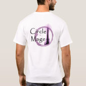 円Mage -年長の魔術師 Tシャツ (裏面)