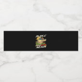 再おもしろいびアメリゲーターをドナルド・パロディ・アメリカンにする ペットボトルラベル (シングルラベル)