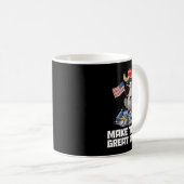 再おもしろいびゴミ素晴らしを出す コーヒーマグカップ (正面右)