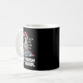 再おもしろいびゴミ素晴らしを出す コーヒーマグカップ (正面左)