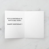 再おもしろいび誕生日を作る素晴らしトランプ カード (内部)