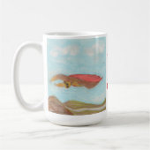 再すごい救日を怠る！ コーヒーマグカップ (左)