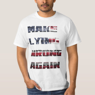 再びうそをつく Tシャツ