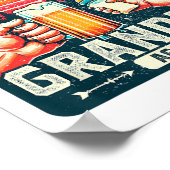 再びおじいちゃんに昇進する ポスター (角)