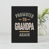 再びおじいちゃんに昇進 – 父とおじいちゃん サンキューカード (スタンド正面)