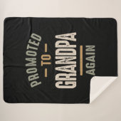 再びおじいちゃんに昇進 – 父とおじいちゃん シェルパブランケット (正面(横))