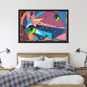 再びお会いできて嬉しい – Ken Gage Art キャンバスプリント (インサイチュ (寝室))