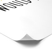 再びここにウンチ | 5つ星レビューおもしろい引用文 ポスター (角)