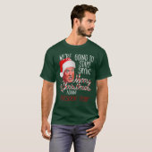 再びことわざ・メリー・クリスマスを始める Tシャツ (正面フル)