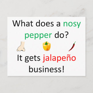 再びのハラペーニョ ポストカード