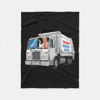 再びアメリカの素晴らしゴミを作るトランプ2024ガルバ フリースブランケット