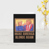 再びアメリカをブロンドにする_9 カード (黄色い花)