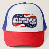 再びアメリカを作ろう素晴らし! キャップ (正面)