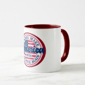 再びアメリカを信じ作る マグカップ (正面右)
