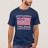 再びアメリカを王室の作る Tシャツ (正面)