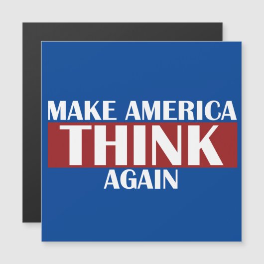 再びアメリカを考え作る (正面/裏面)