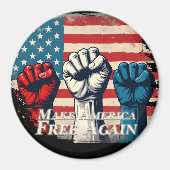 再びアメリカを自由にする マグネット (正面)