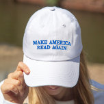 再びアメリカを読作る 刺繍入りキャップ<br><div class="desc">君は他の救済人々と違って買、この帽子で実際にアメリカの仕事だ。#MARA</div>